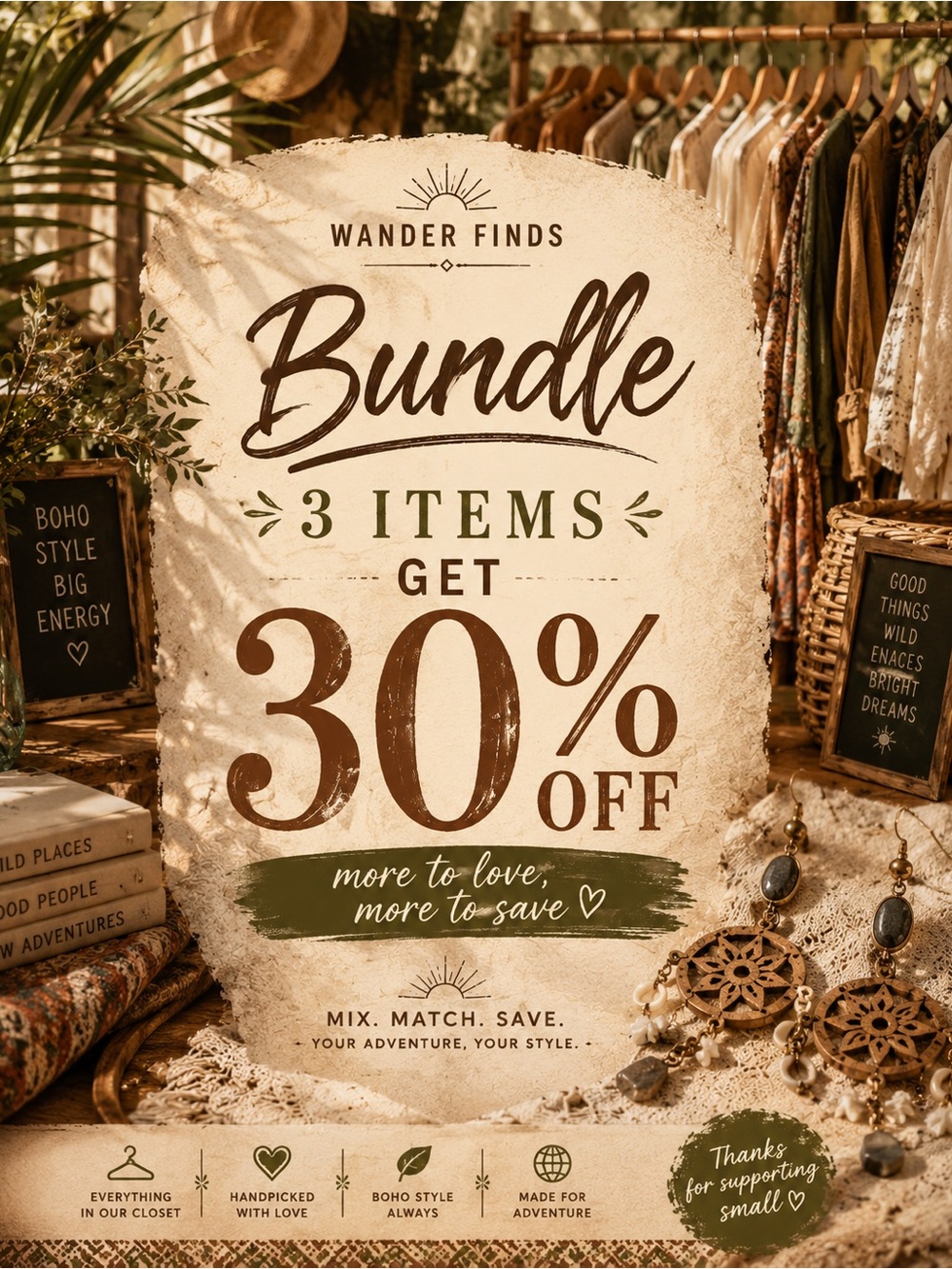 🖤Bundle 3 get 30% off